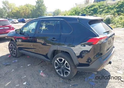 2019 Toyota Rav4 Adventure z USA, uszkodzony, nr VIN 2T3J1RFV6KW014525